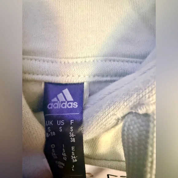 ⭐️Adidas Women's Cream Camo Hoodie Size Small NWT - Picture 5 of 7